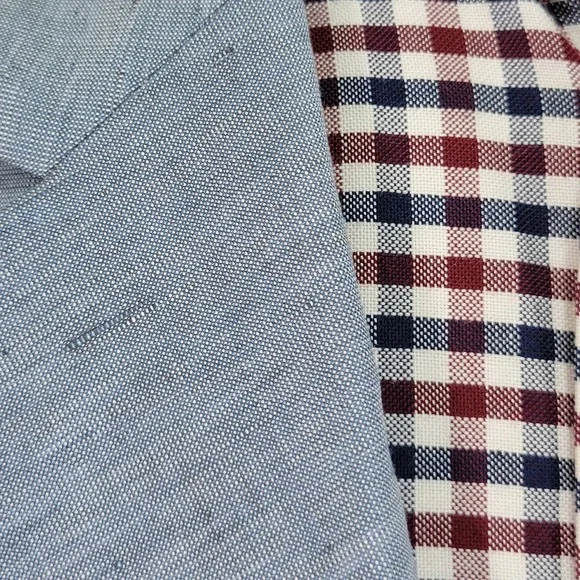 Perry Ellis Men's Sport Coat Blazer Two Button Light Blue Linen Blend‎ 50L